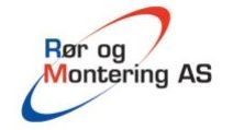 Logo, Rør og Montering AS